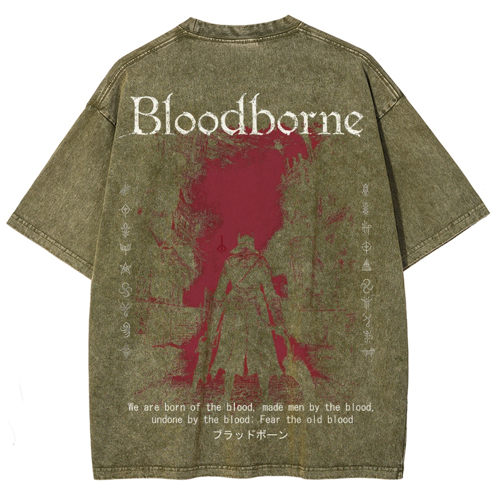 Unisex Fit Washed T-Shirt 2507030708