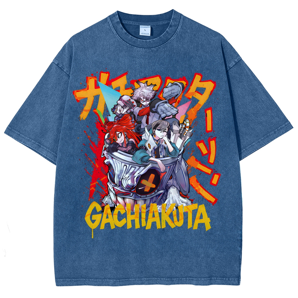Gachiakuta Unisex Fit Washed T-Shirt 2507033693