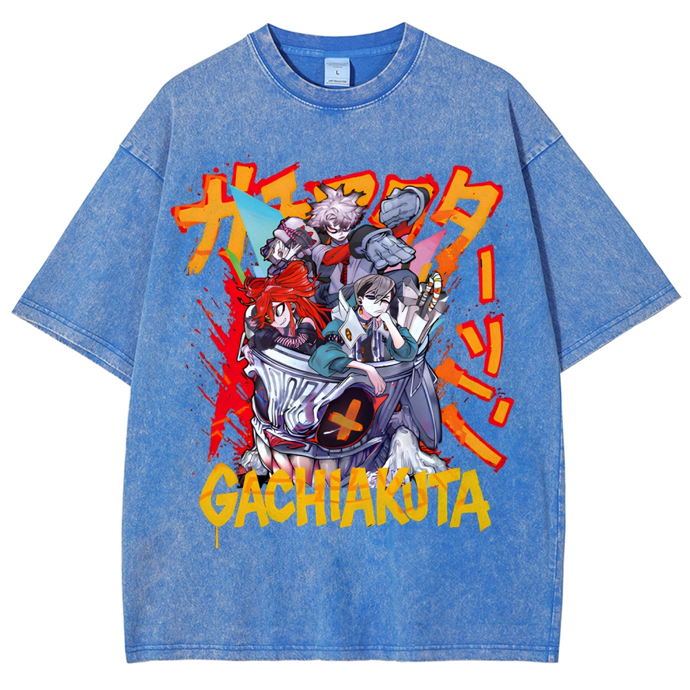 Gachiakuta Unisex Fit Washed T-Shirt 2507033693