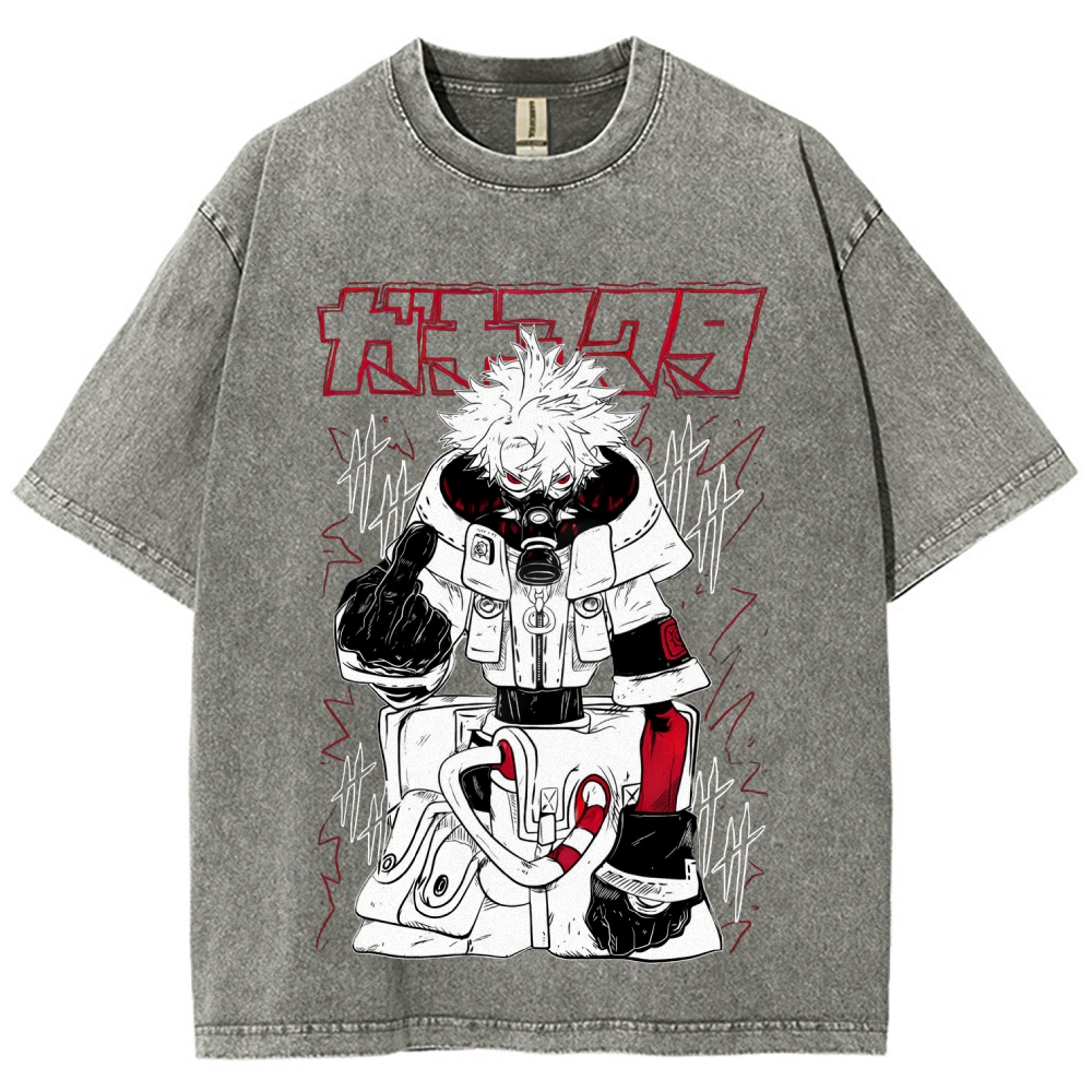 Gachiakuta Unisex Fit Washed T-Shirt 2507034183