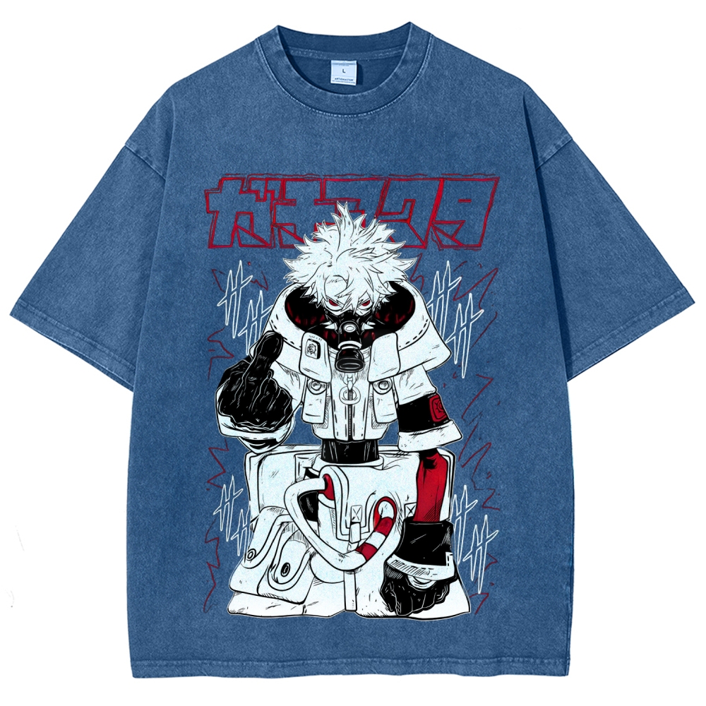 Gachiakuta Unisex Fit Washed T-Shirt 2507034183