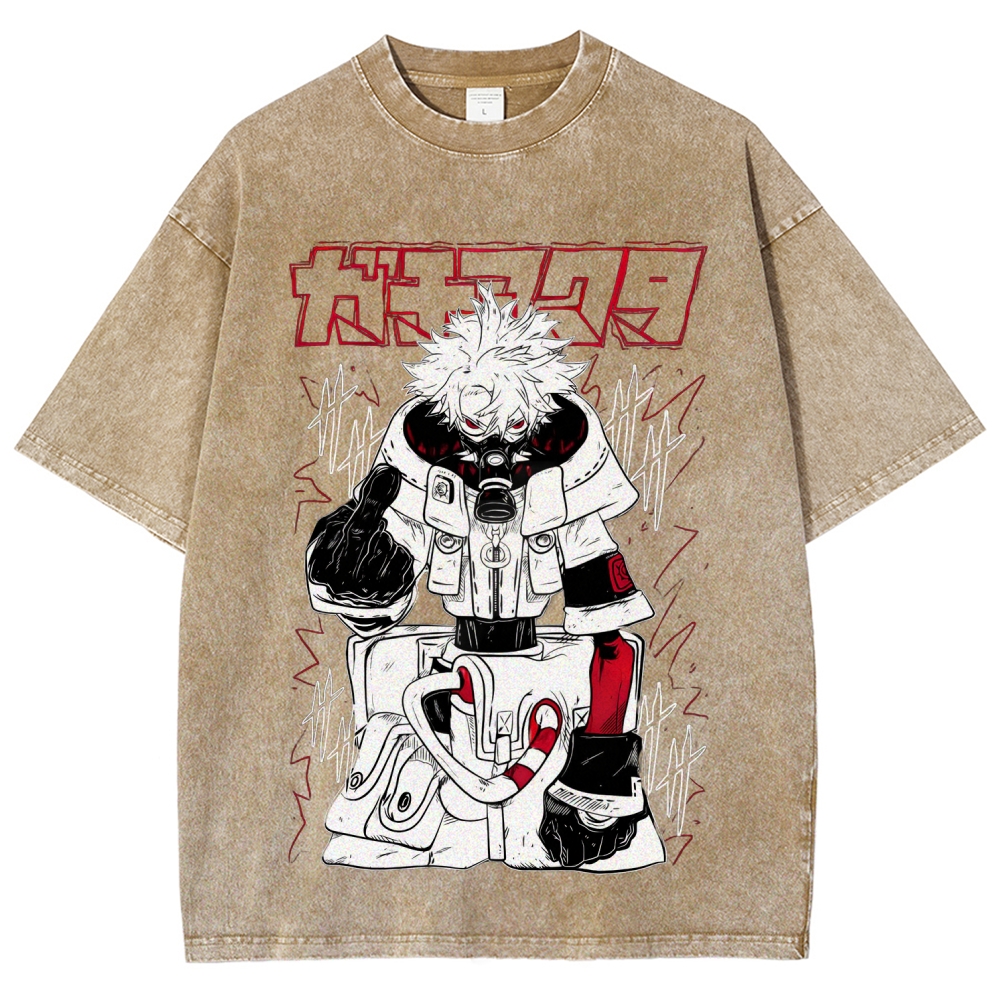 Gachiakuta Unisex Fit Washed T-Shirt 2507034183