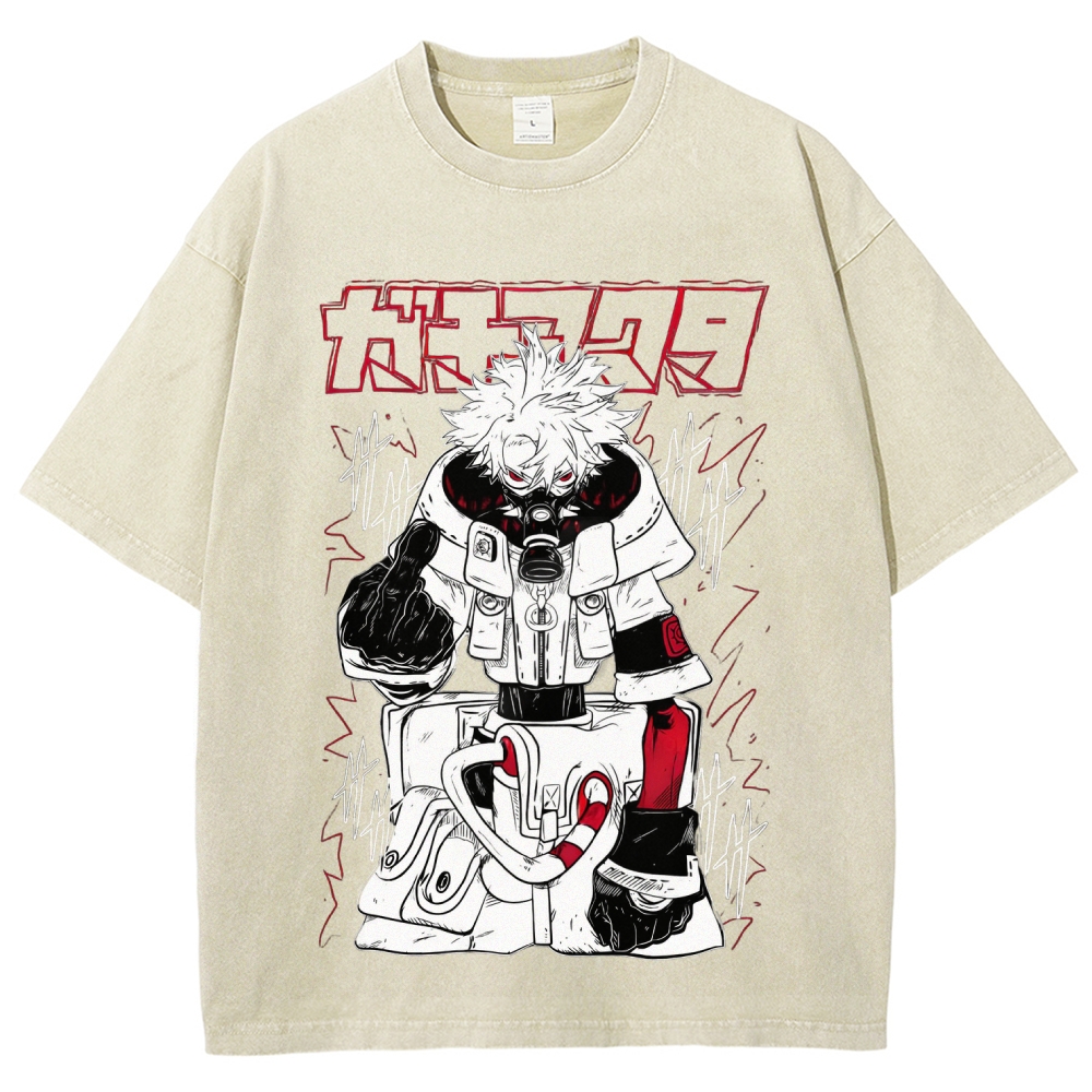 Gachiakuta Unisex Fit Washed T-Shirt 2507034183