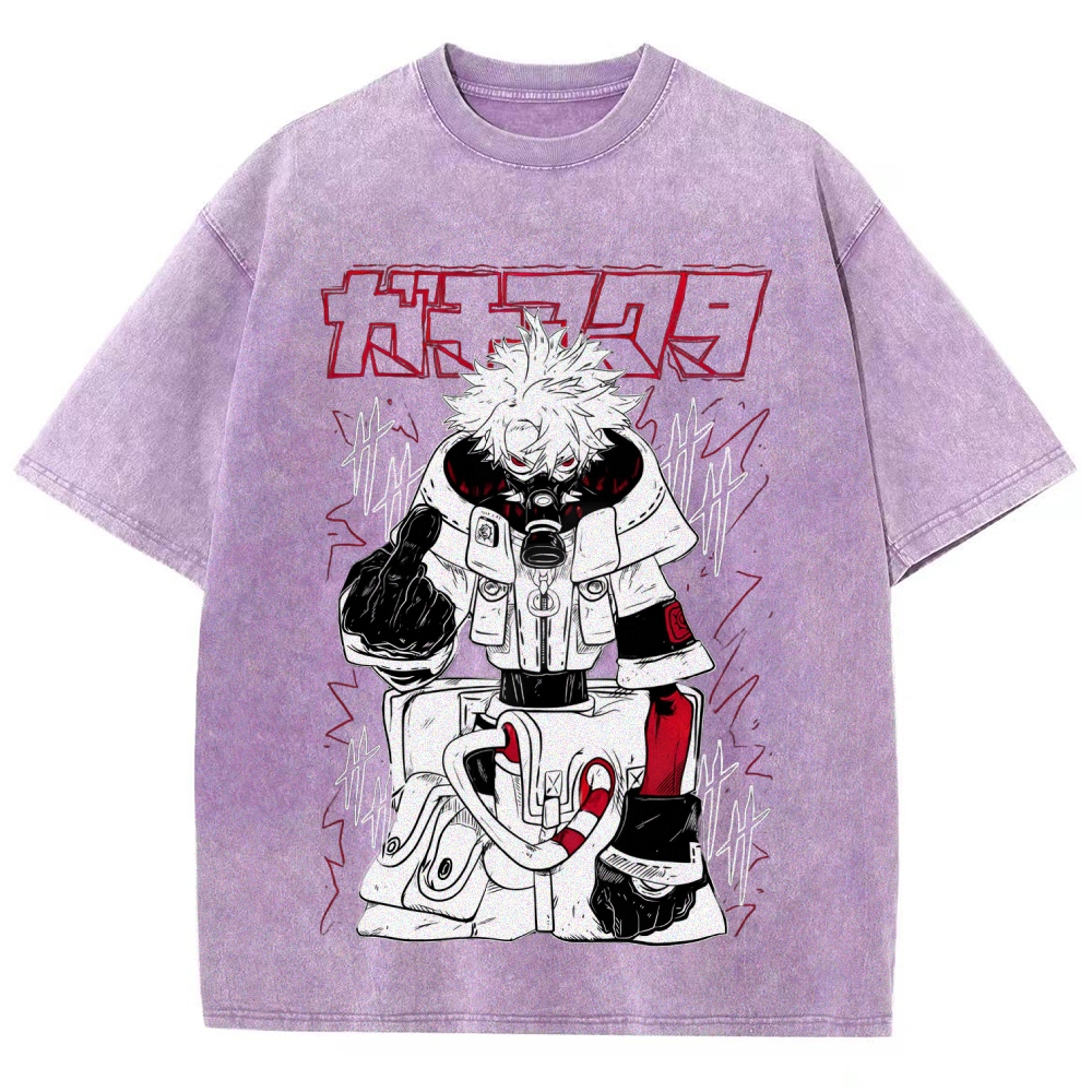 Gachiakuta Unisex Fit Washed T-Shirt 2507034183