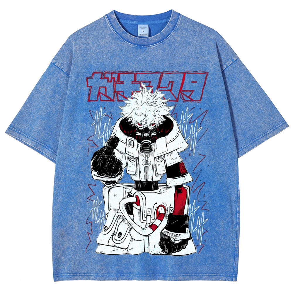 Gachiakuta Unisex Fit Washed T-Shirt 2507034183