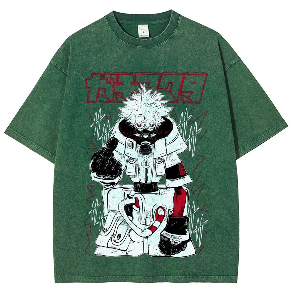 Gachiakuta Unisex Fit Washed T-Shirt 2507034183