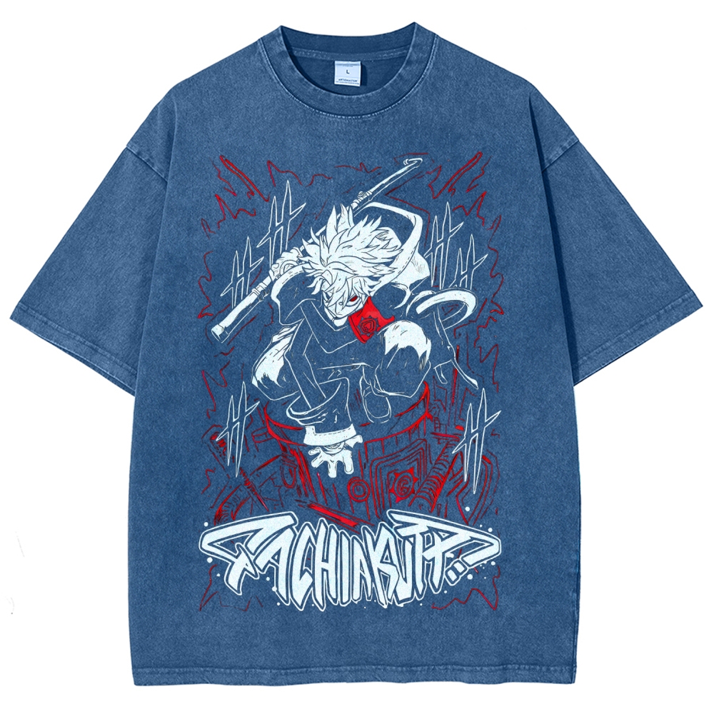 Gachiakuta Unisex Fit Washed T-Shirt 2507034204