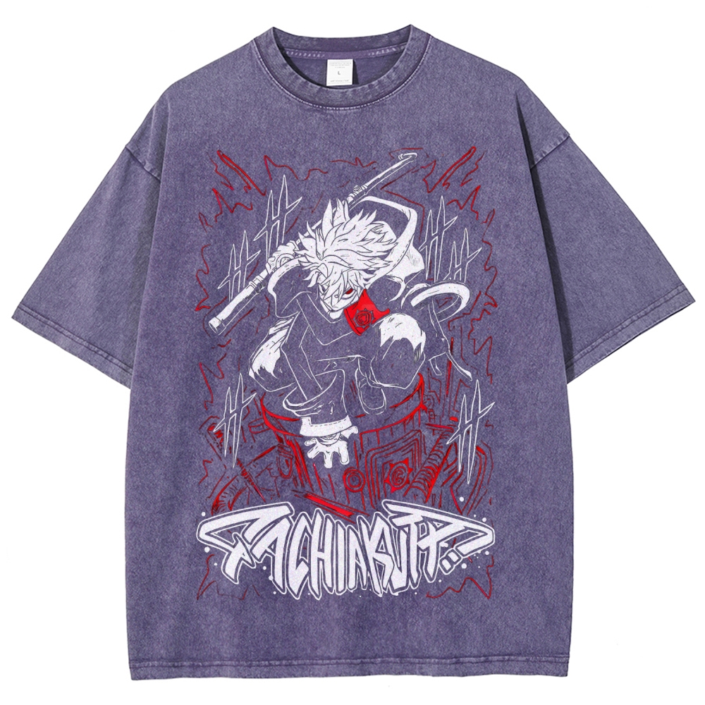 Gachiakuta Unisex Fit Washed T-Shirt 2507034204