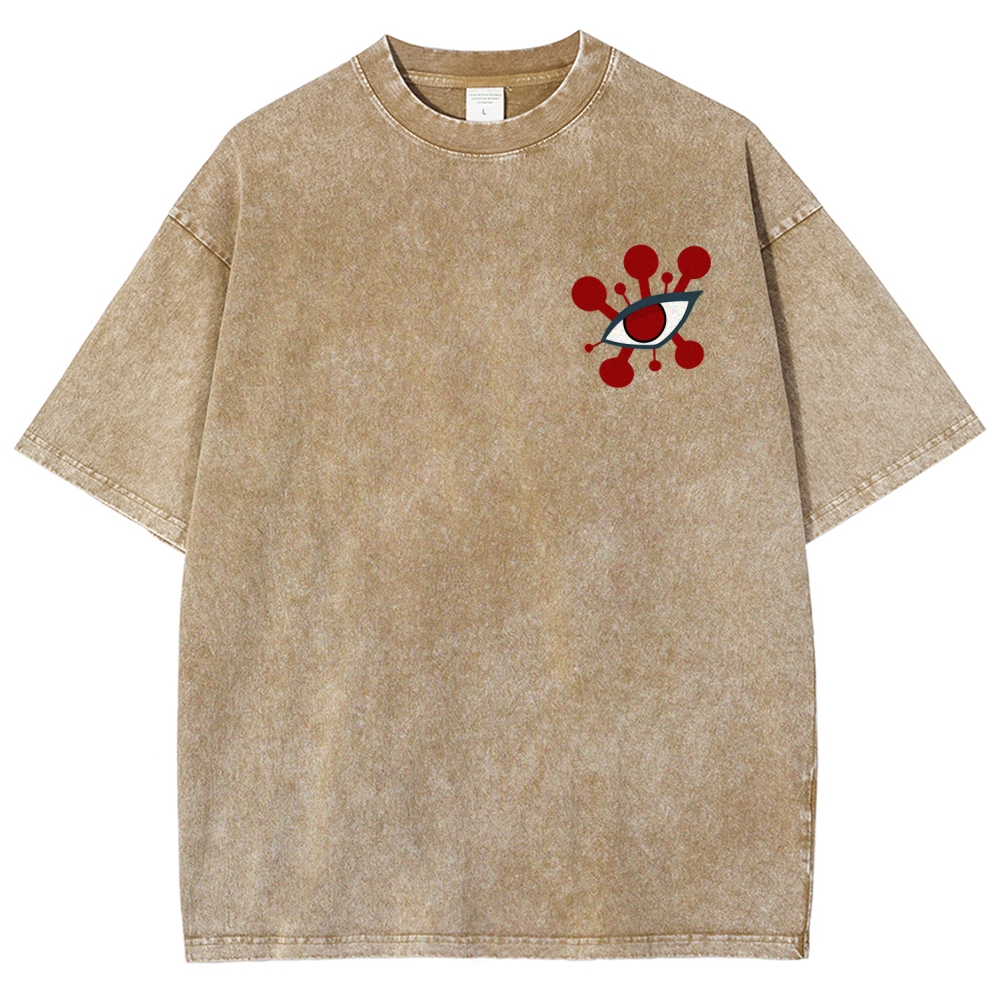 Demon Slayer Unisex Fit Washed T-Shirt 2507036022