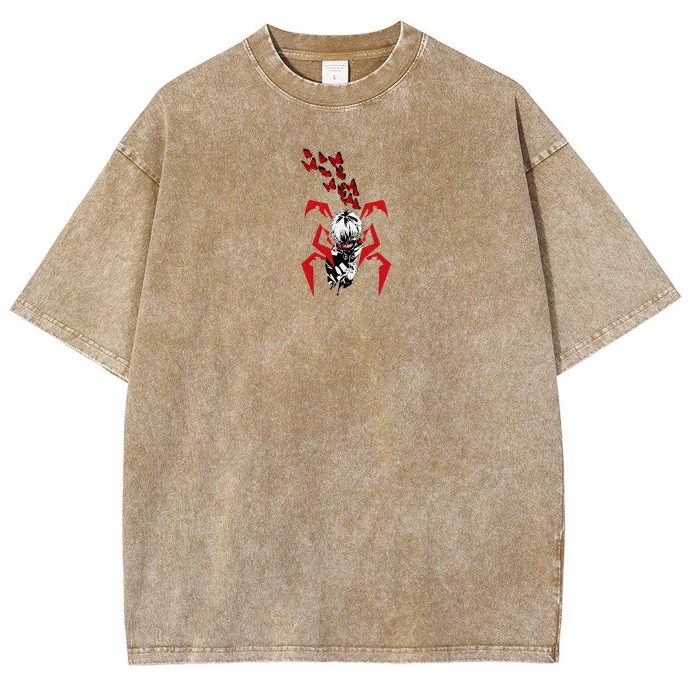 Tokyo Ghoul Unisex Fit Washed T-Shirt 2507037649