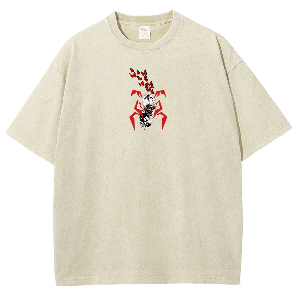 Tokyo Ghoul Unisex Fit Washed T-Shirt 2507037649