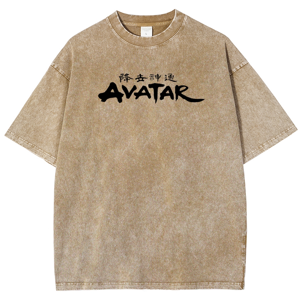 Avatar: The Last Airbender Unisex Fit Washed T-Shirt 2507037882