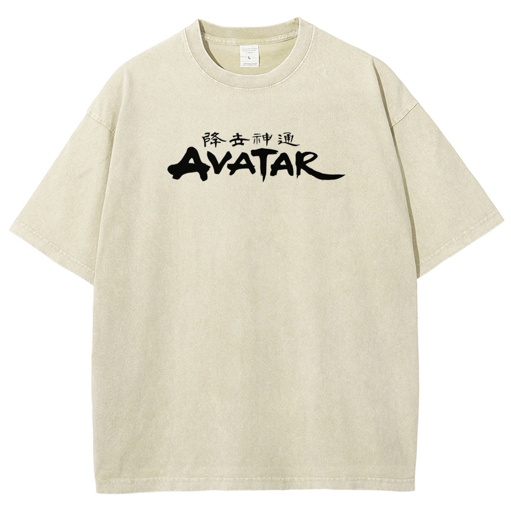 Avatar: The Last Airbender Unisex Fit Washed T-Shirt 2507037882
