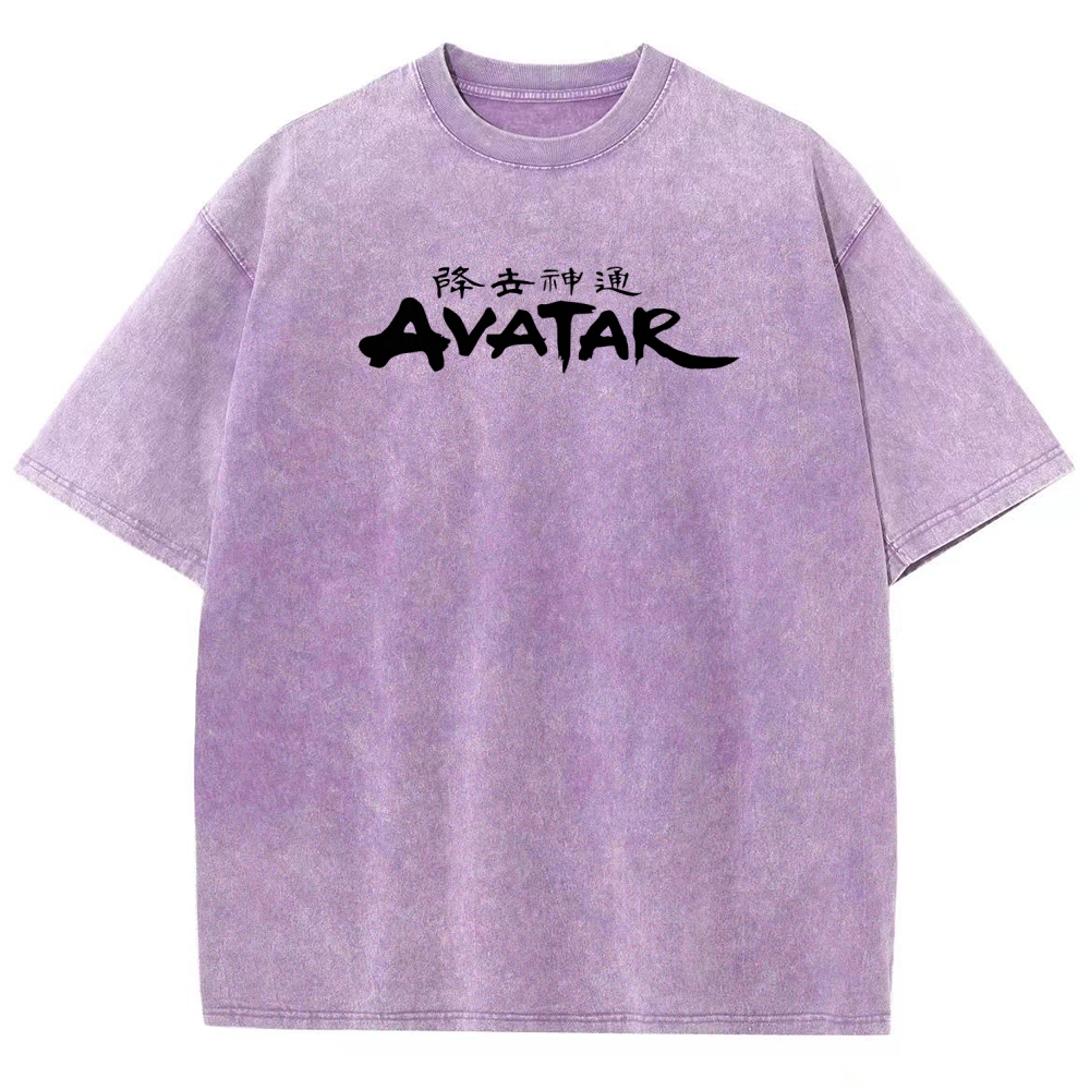 Avatar: The Last Airbender Unisex Fit Washed T-Shirt 2507037882