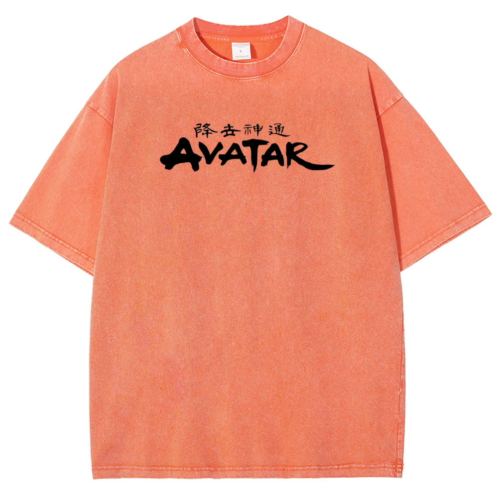 Avatar: The Last Airbender Unisex Fit Washed T-Shirt 2507037882