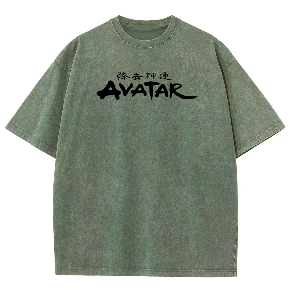 Avatar: The Last Airbender Unisex Fit Washed T-Shirt 2507037882