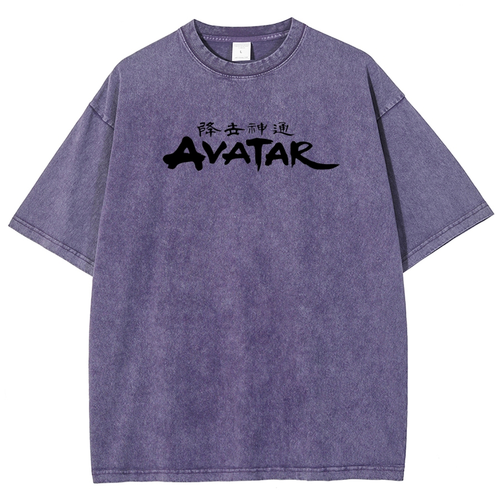 Avatar: The Last Airbender Unisex Fit Washed T-Shirt 2507037882
