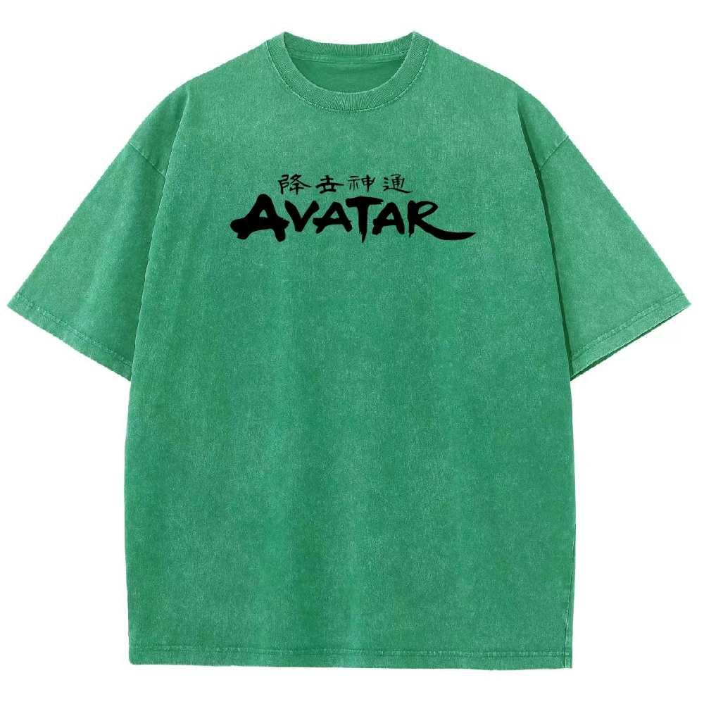 Avatar: The Last Airbender Unisex Fit Washed T-Shirt 2507037882