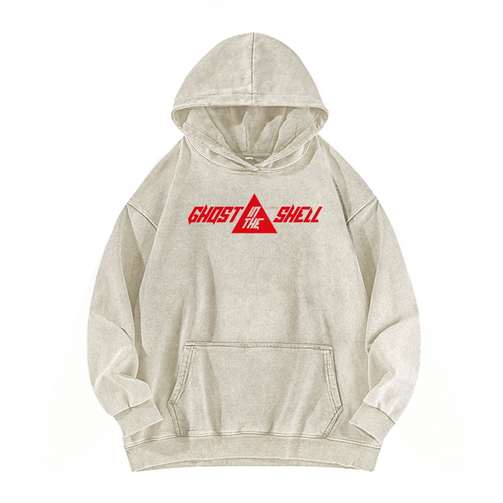 Ghost in the Shell Casual Washed Hoodie 2508002119