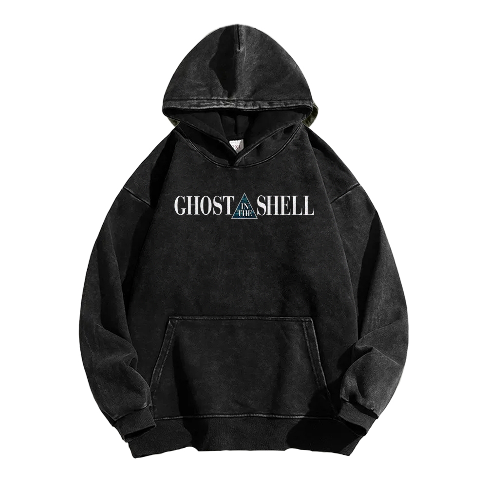 Ghost in the Shell Casual Washed Hoodie 2508002143