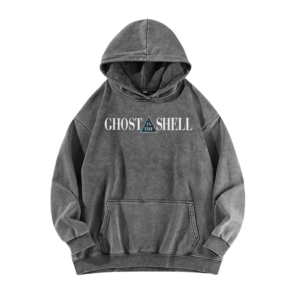 Ghost in the Shell Casual Washed Hoodie 2508002143