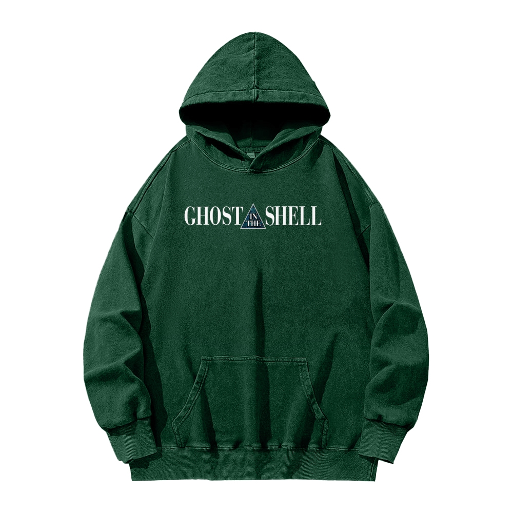 Ghost in the Shell Casual Washed Hoodie 2508002160