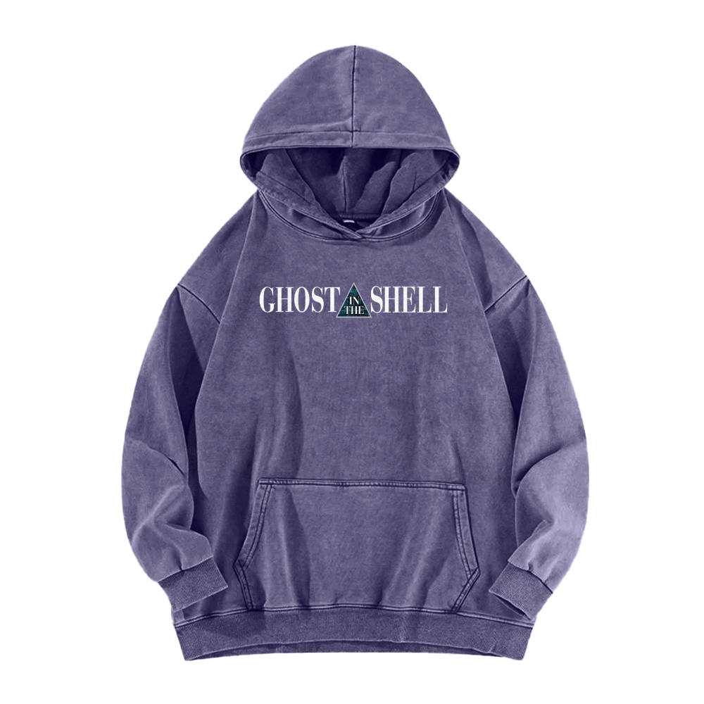 Ghost in the Shell Casual Washed Hoodie 2508002160