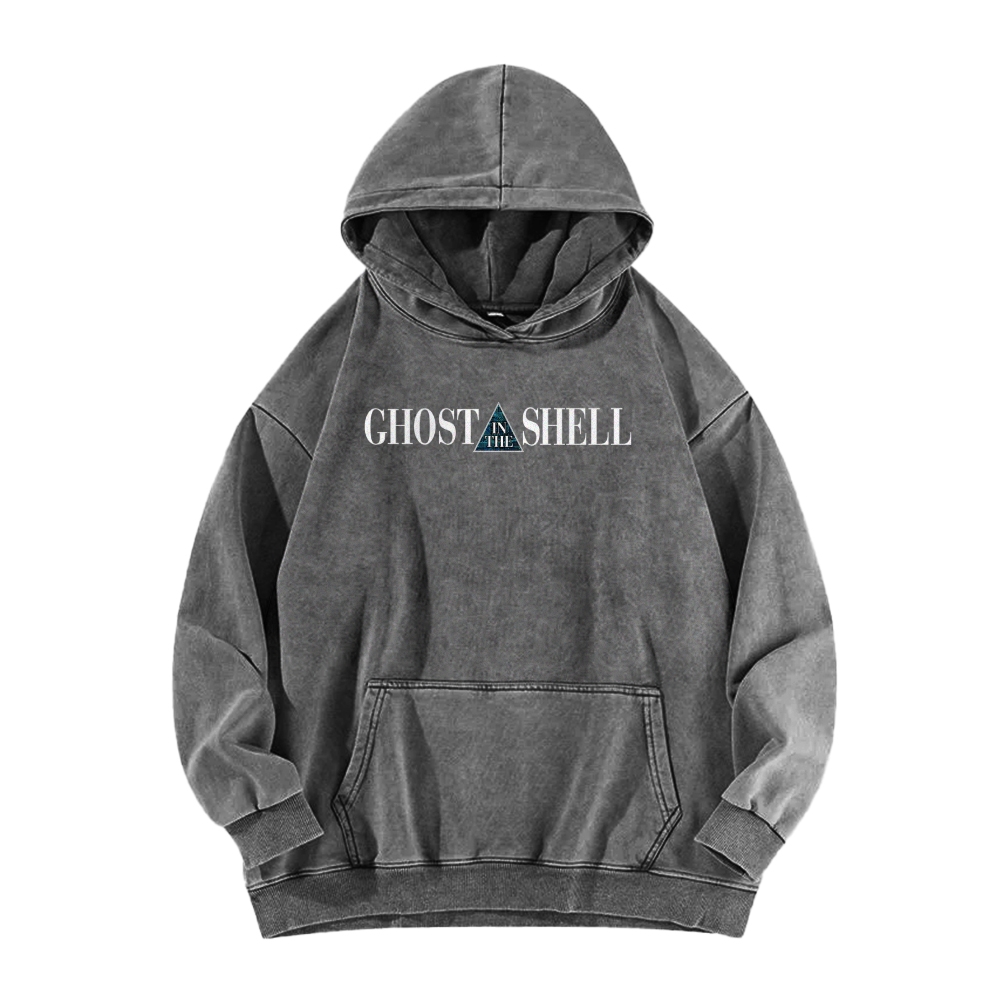 Ghost in the Shell Casual Washed Hoodie 2508002160