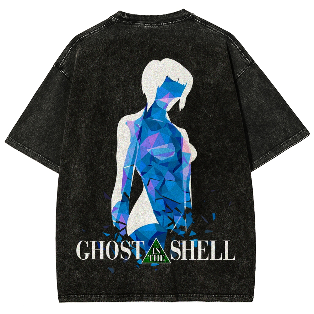 Ghost in the Shell Unisex Fit Washed T-Shirt 2508002283