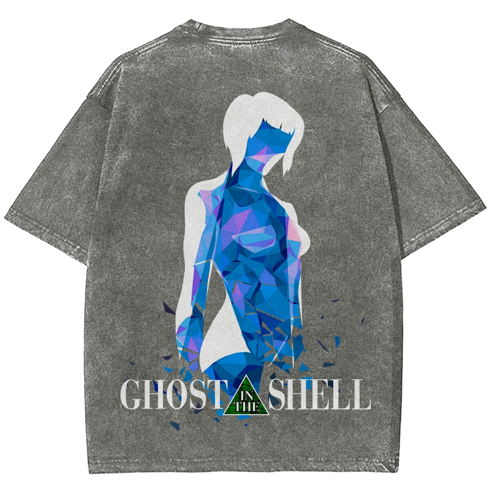 Ghost in the Shell Unisex Fit Washed T-Shirt 2508002283