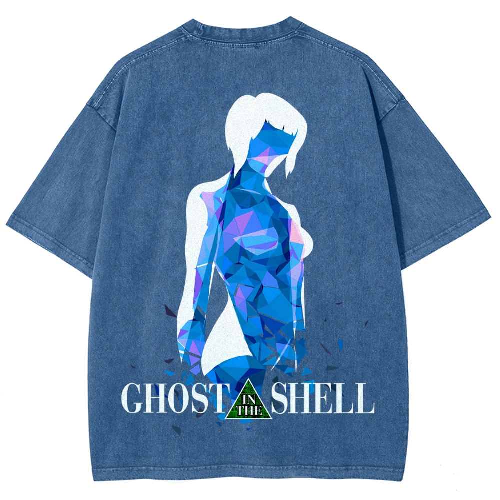 Ghost in the Shell Unisex Fit Washed T-Shirt 2508002283