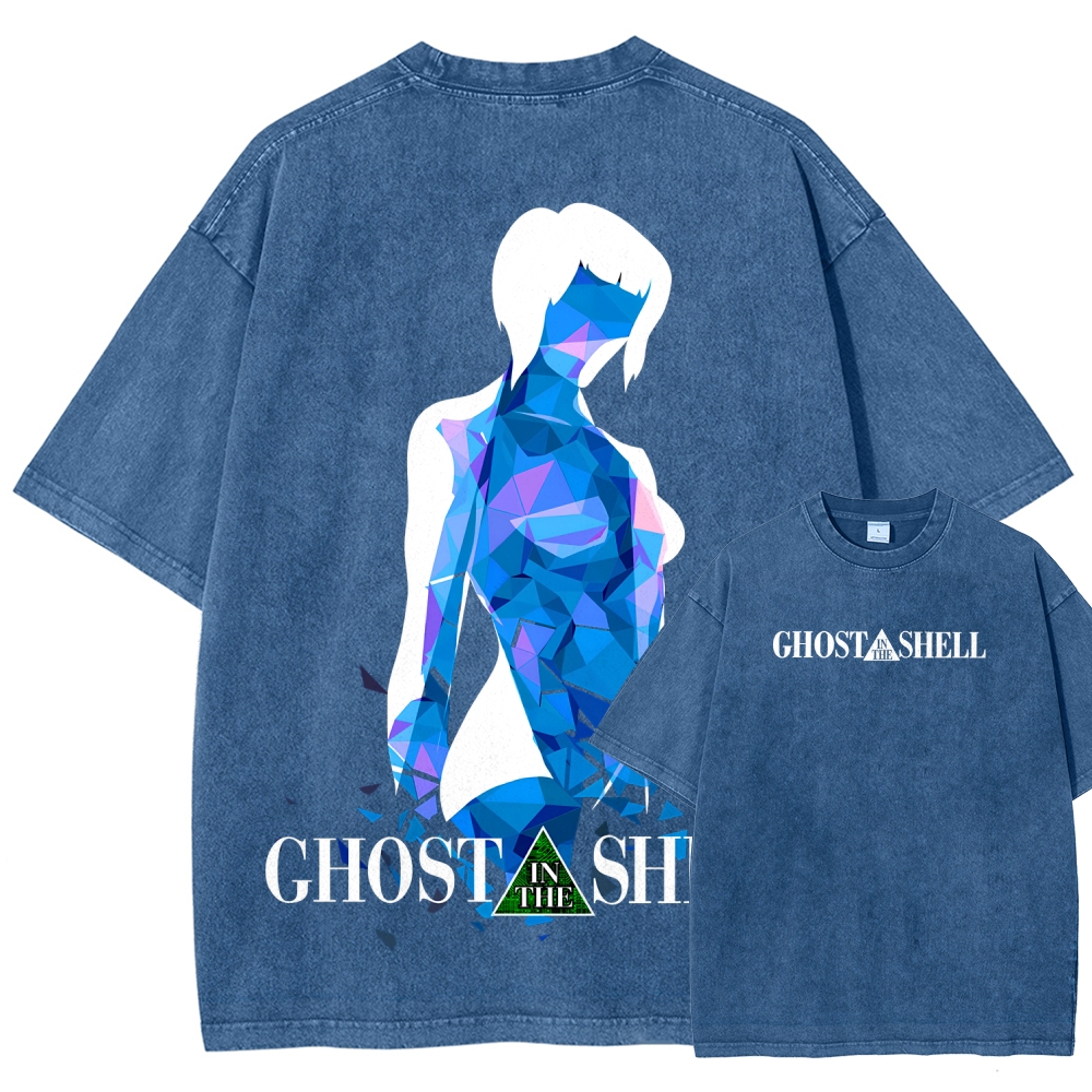 Ghost in the Shell Unisex Fit Washed T-Shirt 2508002283