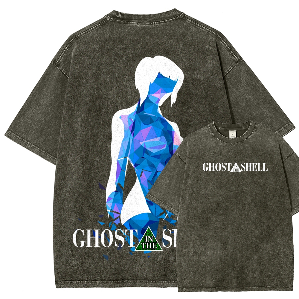 Ghost in the Shell Unisex Fit Washed T-Shirt 2508002283