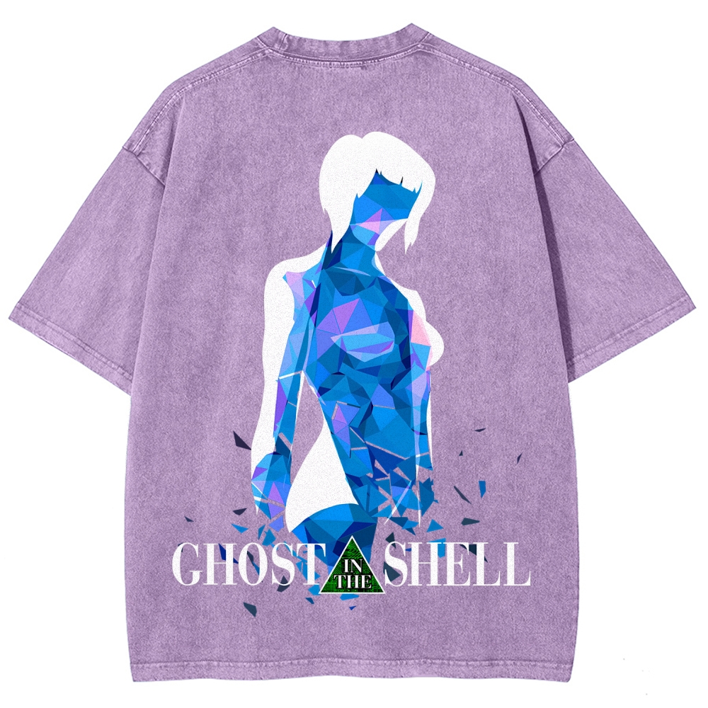 Ghost in the Shell Unisex Fit Washed T-Shirt 2508002283
