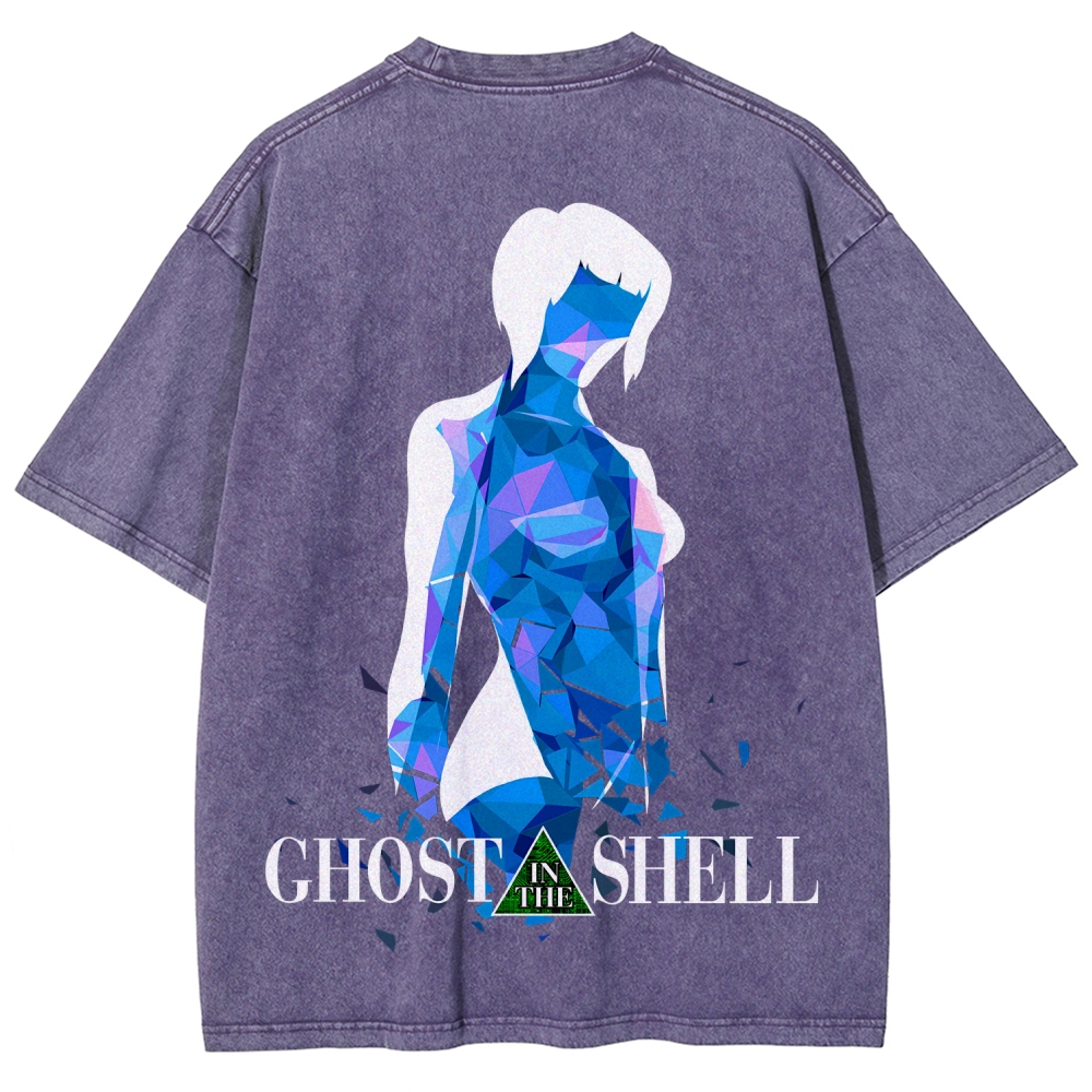 Ghost in the Shell Unisex Fit Washed T-Shirt 2508002283