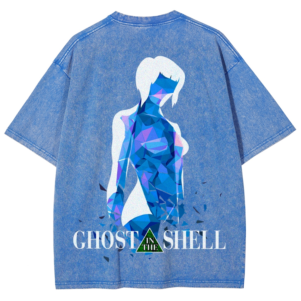 Ghost in the Shell Unisex Fit Washed T-Shirt 2508002283