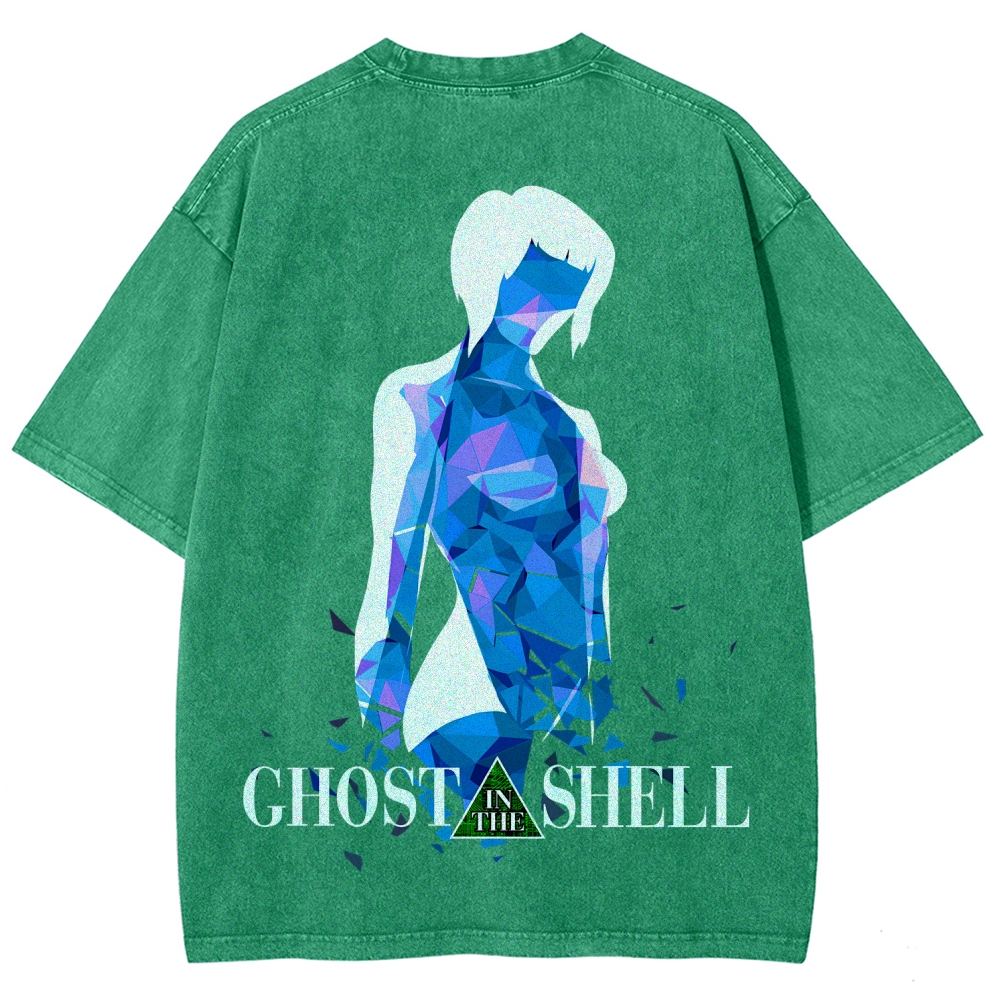 Ghost in the Shell Unisex Fit Washed T-Shirt 2508002283