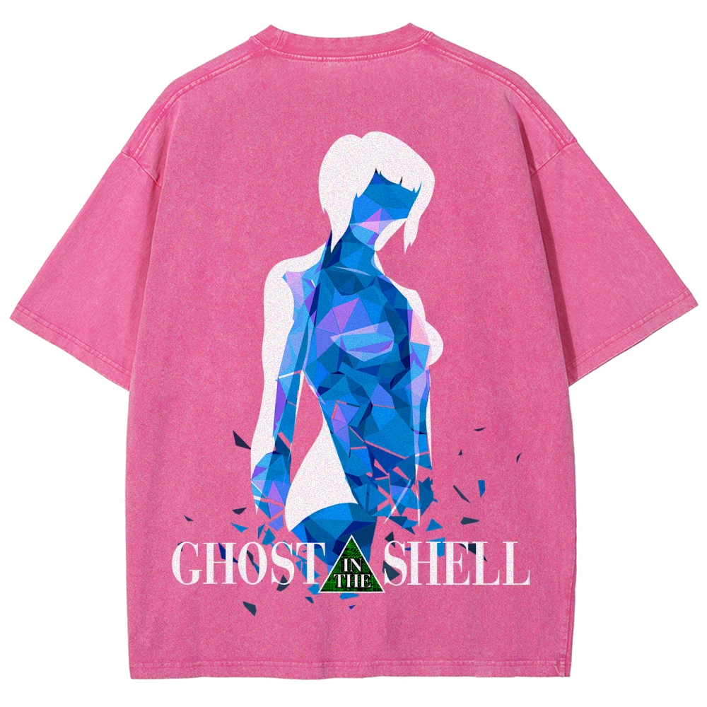 Ghost in the Shell Unisex Fit Washed T-Shirt 2508002283