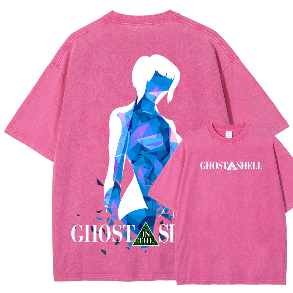Ghost in the Shell Unisex Fit Washed T-Shirt 2508002283