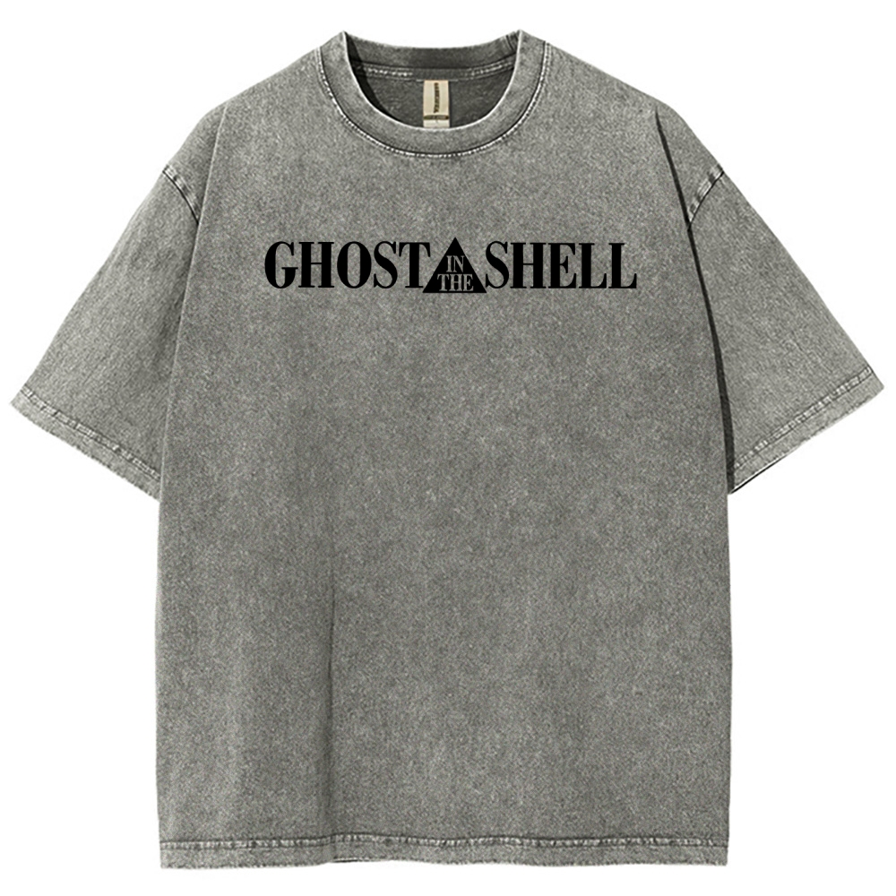 Ghost in the Shell Unisex Fit Washed T-Shirt 2508004506