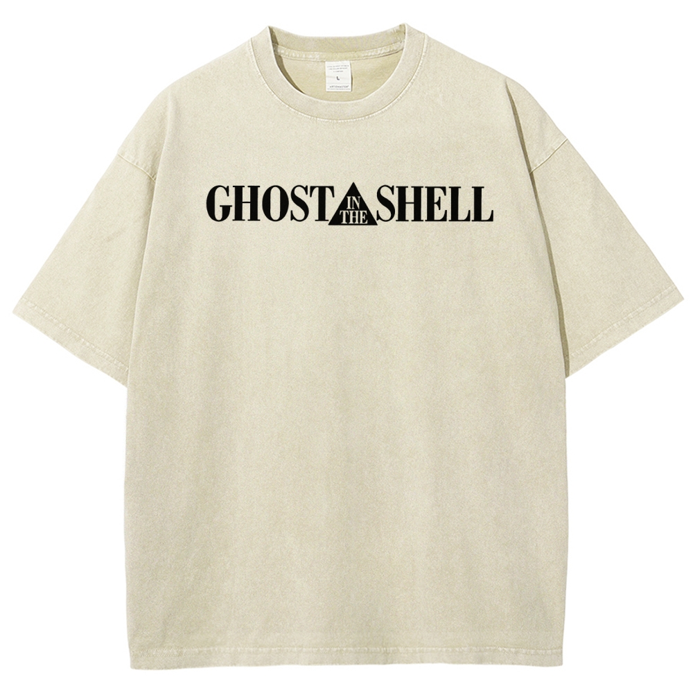 Ghost in the Shell Unisex Fit Washed T-Shirt 2508004506