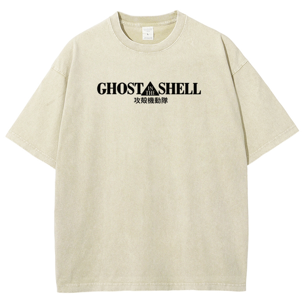 Ghost in the Shell Unisex Fit Washed T-Shirt 2508005954