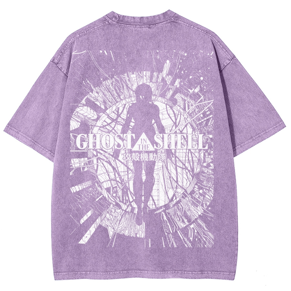 Ghost in the Shell Unisex Fit Washed T-Shirt 2508005954