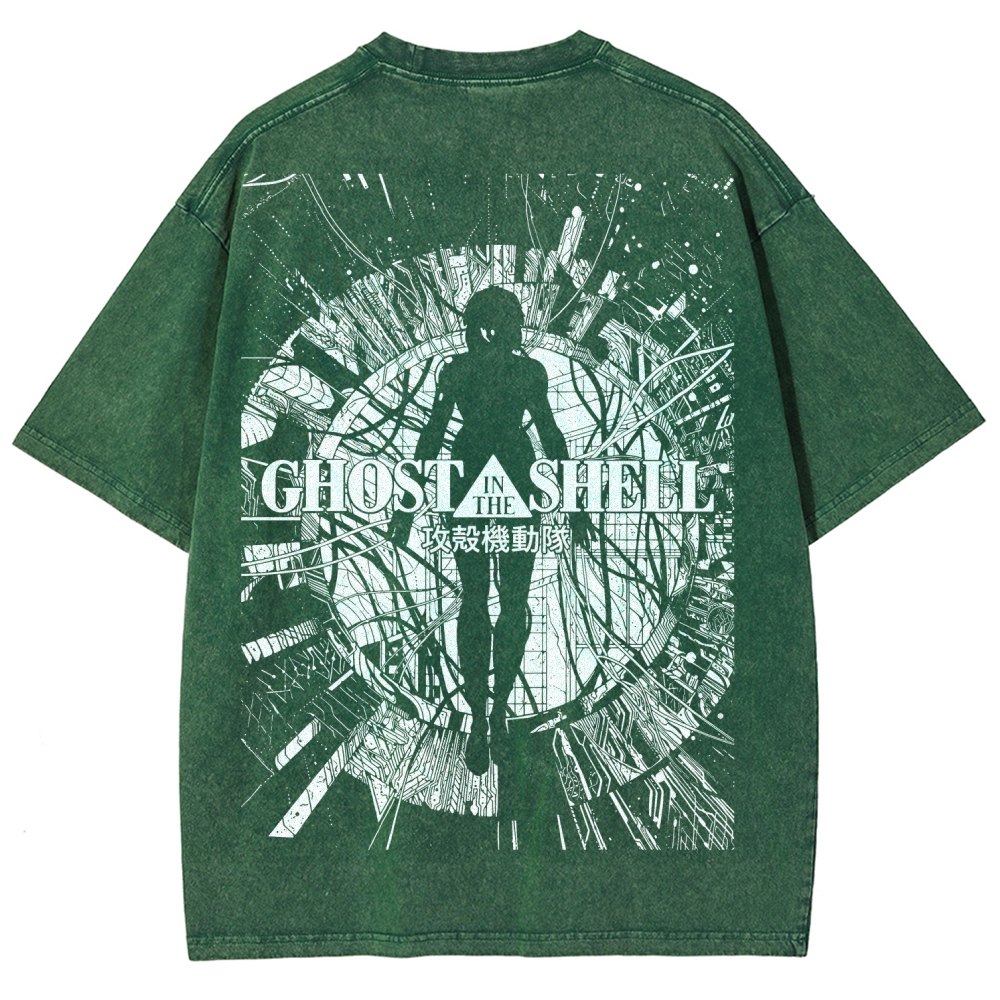 Ghost in the Shell Unisex Fit Washed T-Shirt 2508005954