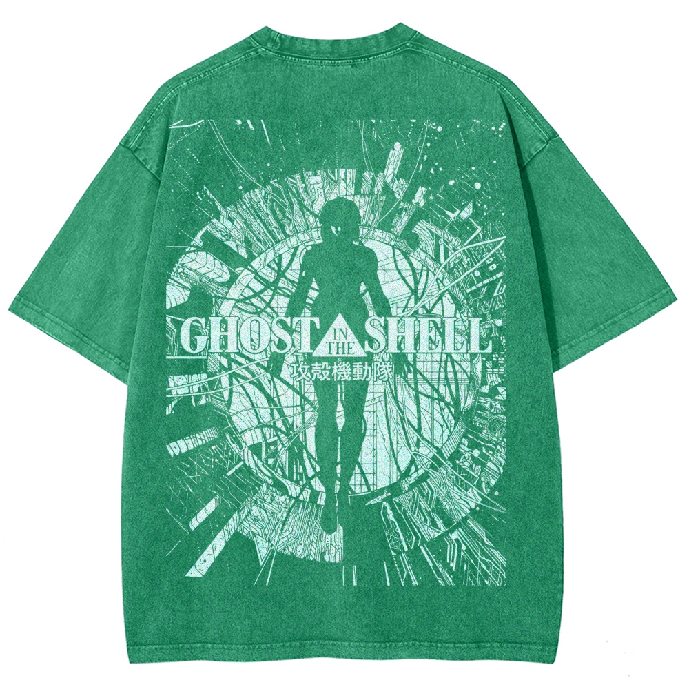 Ghost in the Shell Unisex Fit Washed T-Shirt 2508005954