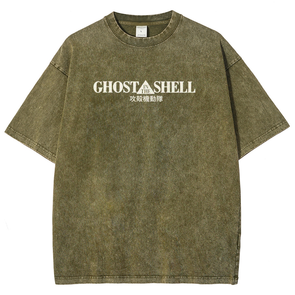 Ghost in the Shell Unisex Fit Washed T-Shirt 2508005954