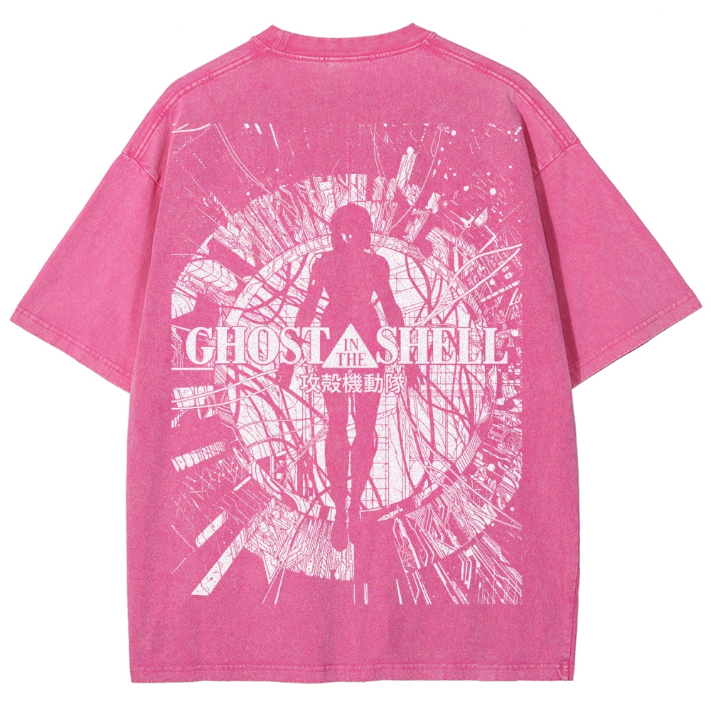 Ghost in the Shell Unisex Fit Washed T-Shirt 2508005954