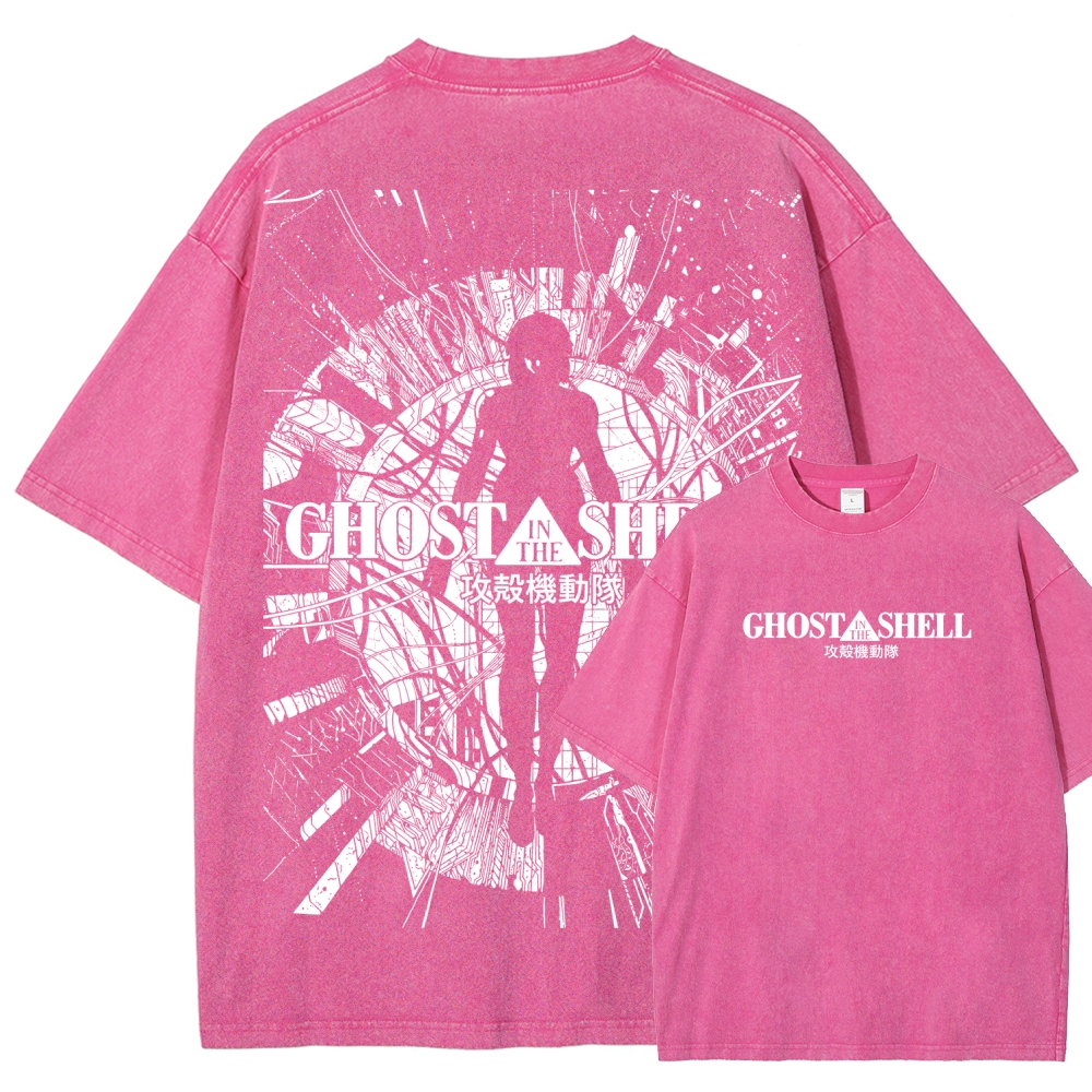 Ghost in the Shell Unisex Fit Washed T-Shirt 2508005954