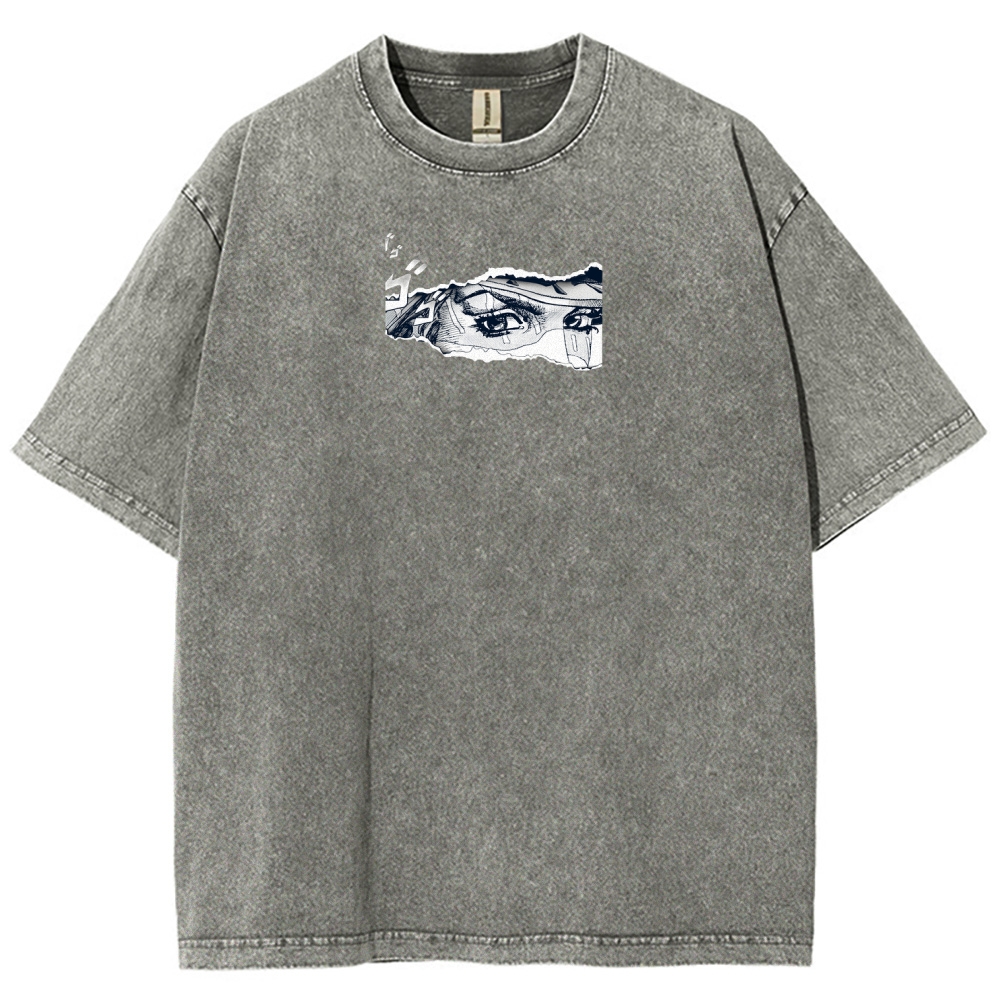JoJo's Bizarre Adventure SBR Diego Brando Unisex Fit Washed T-Shirt 2508007062