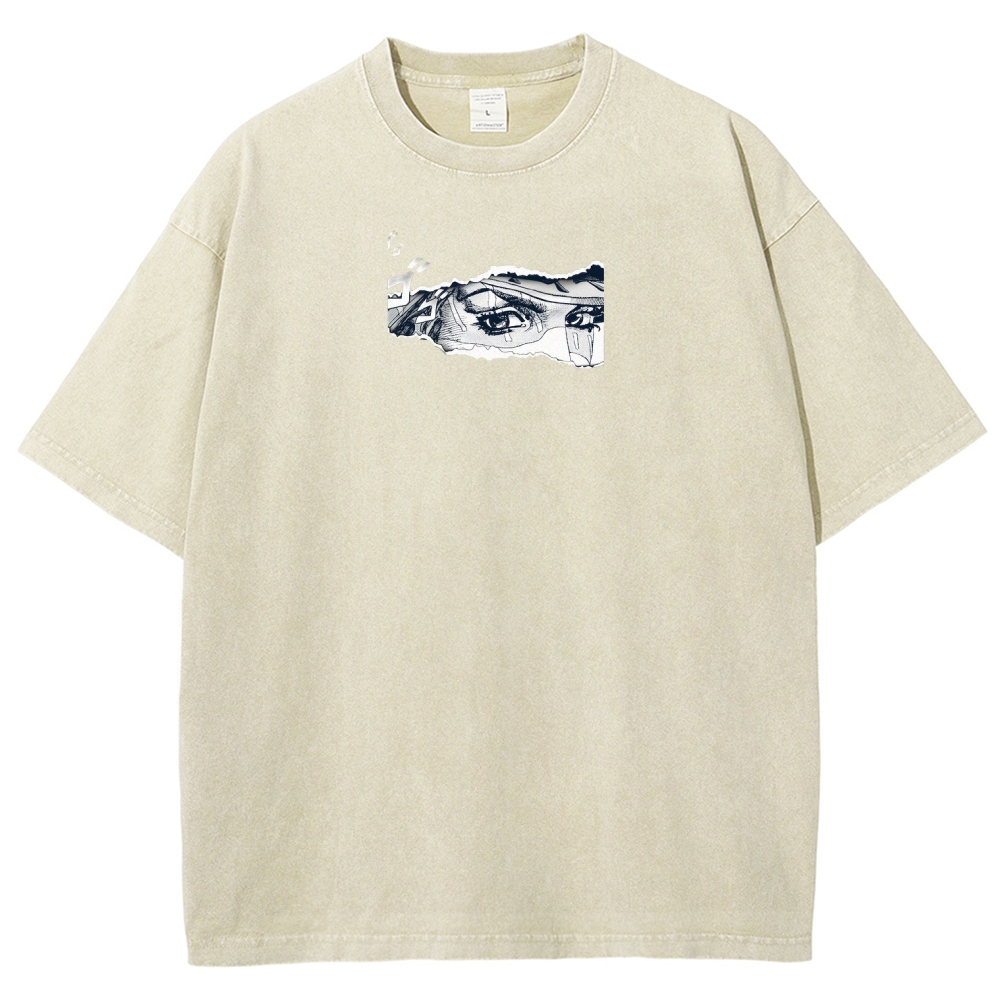 JoJo's Bizarre Adventure SBR Diego Brando Unisex Fit Washed T-Shirt 2508007062
